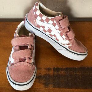 Vans Little Kids Old Skool Checkerboard Shoe